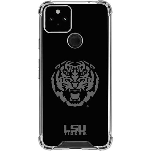 Louisiana State University - LSU Geaux Tigers Google Pixel 5 Clear Case